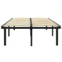 Estructura de cama de metal negro 140x200 cm de vidaXL, Camas y somieres - Ref: Foro24-284681, Precio: 99,44 €, Descuento: %