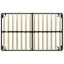 Estructura de cama de metal negro 140x200 cm de vidaXL, Camas y somieres - Ref: Foro24-284681, Precio: 99,44 €, Descuento: %