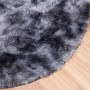 Alfombra de pelo largo NAVARRA gris oscuro 240x240 cm poliéster en Alfombras | Comprar online en Foru.es