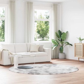 Alfombra de pelo largo NAVARRA gris plateado 240x240 cm en Alfombras | Comprar online en Foru.es