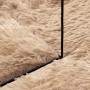 Alfombra peluda de pelo largo NAVARRA beige 300x200cm poliéster en Alfombras | Comprar online en Foru.es
