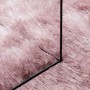 Alfombra de pelo largo NAVARRA rosa polvoriento 300x200 cm en Alfombras | Comprar online en Foru.es