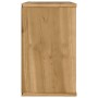Mueble de TV ODDA madera maciza de pino 79x24x40 cm en Muebles TV | Comprar online en Foru.es