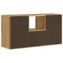 Mueble para TV con cajón ODDA 79x24x40 cm madera pino maciza en Muebles TV | Comprar online en Foru.es