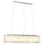 Ceiling lamp with silver glass beads 104 cm E14 by vidaXL, ceiling lights - Ref: Foro24-50860, Price: 84,74 €, Discount: %