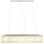 Ceiling lamp with silver glass beads 104 cm E14 by vidaXL, ceiling lights - Ref: Foro24-50860, Price: 84,74 €, Discount: %