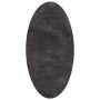 Alfombra HUARTE Antracita 100 x 200 cm 100% Poliéster en Alfombras | Comprar online en Foru.es
