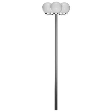 Farola de jardín 3 focos 220 cm de vidaXL, Iluminación de exterior - Ref: Foro24-40389, Precio: 144,12 €, Descuento: %