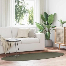 Alfombra HUARTE Verde bosque 170 x 120 cm 100% Poliéster en Alfombras | Comprar online en Foru.es