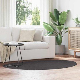 Alfombra HUARTE Antracita 120 x 170 cm Poliéster en Alfombras | Comprar online en Foru.es