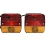 Trailer lights 2pcs classic bulb red 12V 10.5x5x9.5cm by vidaXL, Lights for motor vehicles - Ref: Foro24-152902, Price: 31,27...