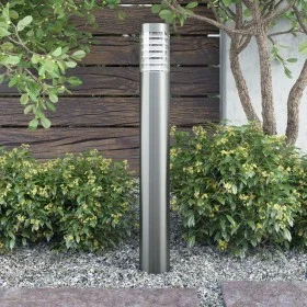 Lámpara de poste de jardín acero inoxidable de vidaXL, Iluminación de exterior - Ref: Foro24-41102, Precio: 70,29 €, Descuent...
