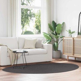 Alfombra HUARTE Antracita 160 x 230 cm Poliéster en Alfombras | Comprar online en Foru.es