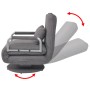 Silla giratoria y sofá cama tela gris oscuro de vidaXL, Sillones - Ref: Foro24-244667, Precio: 279,26 €, Descuento: %