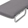 Silla giratoria y sofá cama tela gris oscuro de vidaXL, Sillones - Ref: Foro24-244667, Precio: 279,26 €, Descuento: %
