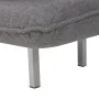 Silla giratoria y sofá cama tela gris oscuro de vidaXL, Sillones - Ref: Foro24-244667, Precio: 274,52 €, Descuento: %