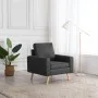 Sillón de tela gris oscuro de vidaXL, Sillones - Ref: Foro24-288694, Precio: 176,47 €, Descuento: %