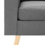 Sillón de tela gris claro de vidaXL, Sillones - Ref: Foro24-288693, Precio: 150,49 €, Descuento: %