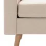 Sillón de tela color crema de vidaXL, Sillones - Ref: Foro24-288696, Precio: 178,28 €, Descuento: %