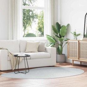 Alfombra HUARTE Gris 160 x 230 cm Poliéster en Alfombras | Comprar online en Foru.es