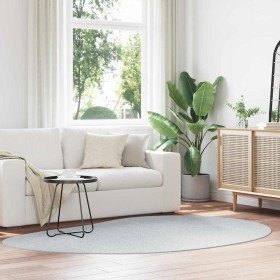 Alfombra HUARTE Gris 160 x 230 cm Poliéster en Alfombras | Comprar online en Foru.es