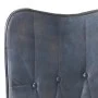 Sillón orejero de cuero auténtico gris canela de vidaXL, Sillones - Ref: Foro24-339649, Precio: 92,48 €, Descuento: %
