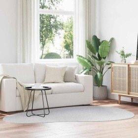 Alfombra HUARTE Gris 160 x 230 cm Poliéster en Alfombras | Comprar online en Foru.es