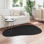 Alfombra HUARTE Negro 120 x 170 cm Poliéster en Alfombras | Comprar online en Foru.es