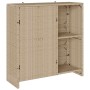 Armario de almacenamiento Beige 100 x 36 x 102 cm Ratán en Armarios y almacenamiento | Comprar online en Foru.es