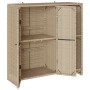 Armario de almacenamiento Beige 100 x 36 x 102 cm Ratán en Armarios y almacenamiento | Comprar online en Foru.es