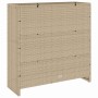 Armario de almacenamiento Beige 100 x 36 x 102 cm Ratán en Armarios y almacenamiento | Comprar online en Foru.es