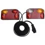 Trailer lights 2pcs classic bulb red 12V by vidaXL, Lights for motor vehicles - Ref: Foro24-152898, Price: 60,04 €, Discount: %