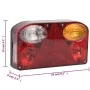 Trailer lights 2pcs classic bulb red 12V by vidaXL, Lights for motor vehicles - Ref: Foro24-152898, Price: 60,04 €, Discount: %