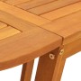 Mesa de Jardín 5 pcs Marrón Madera de Acacia Sólida en Mesas de jardín | Comprar online en Foru.es