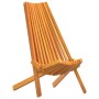 Silla 2 pcs Marrón 69 x 56 x 84 m Madera de Acacia Sólida en Sillas de jardín | Comprar online en Foru.es