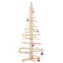 Árbol de Navidad de madera para decoración 150 cm Madera maciza de pino en Decoración Festiva y Estacional | Comprar online en F