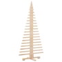 Árbol de Navidad de madera para decoración 150 cm Madera maciza de pino en Decoración Festiva y Estacional | Comprar online en F