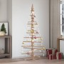 Árbol de Navidad de madera de adorno madera maciza pino 180 cm en Decoración Festiva y Estacional | Comprar online en Foru.es
