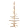 Árbol de Navidad de madera de adorno madera maciza pino 180 cm en Decoración Festiva y Estacional | Comprar online en Foru.es