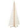 Árbol de Navidad de madera de adorno madera maciza pino 180 cm en Decoración Festiva y Estacional | Comprar online en Foru.es