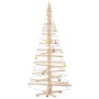 Árbol de Navidad de madera de adorno madera maciza pino 210 cm en Decoración Festiva y Estacional | Comprar online en Foru.es