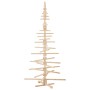 Árbol de Navidad de madera de adorno madera maciza pino 210 cm en Decoración Festiva y Estacional | Comprar online en Foru.es
