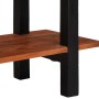 Mesa Consola con cajón Marrón y Negro 110 x 30 x 75 cm en Mesas auxiliares | Comprar online en Foru.es