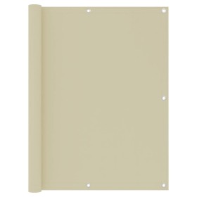 Toldo para balcón tela oxford crema 120x600 cm en Sombrillas | Comprar online en Foru.es