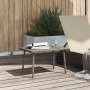 Mesa centro jardín rectangular gris 60x40x37 cm ratán sintético en Mesas de jardín | Comprar online en Foru.es