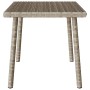 Mesa centro jardín rectangular gris claro 60x40x37 cm en Mesas de jardín | Comprar online en Foru.es