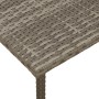 Mesa centro jardín rectangular gris 80x40x37cm ratán sintético en Mesas de jardín | Comprar online en Foru.es