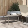 Mesa centro jardín rectangular gris claro 80x40x37cm en Mesas de jardín | Comprar online en Foru.es