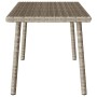 Mesa centro jardín rectangular gris claro 80x40x37cm en Mesas de jardín | Comprar online en Foru.es