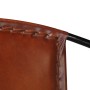 Silla de cuero auténtico marrón de vidaXL, Sillones - Ref: Foro24-246367, Precio: 222,88 €, Descuento: %